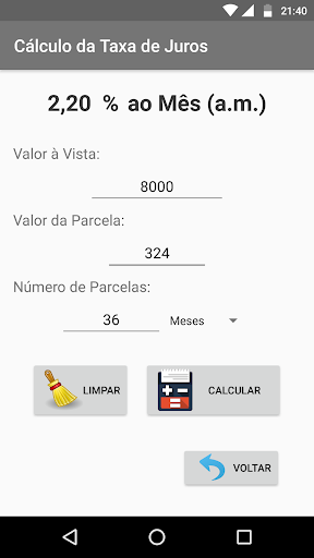 Es Financial Calculator Screen 3