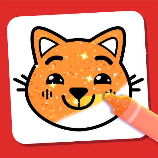 Coloring Book Games & Drawing  Icon