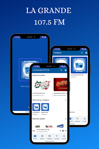 Android application La Grande FM Radio Station screenshort
