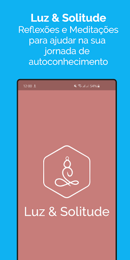 Android application Luz e Solitude - Reflexões screenshort