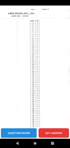 KCET Question Papers Screen 2