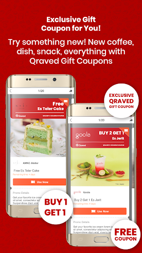 Qraved - Food, Restaurant & Pr Screenshot 4 - AppWisp.com