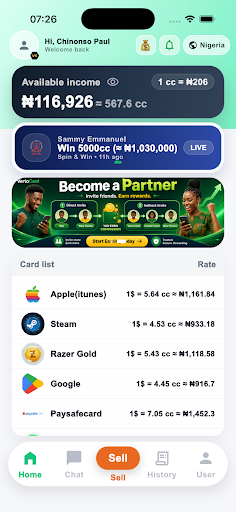 VertoCard - Sell Gift Cards screenshot 1