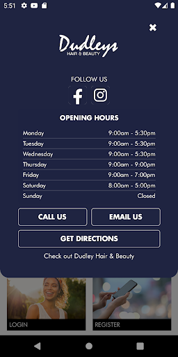 Dudleys Hair and Beauty Screen 2