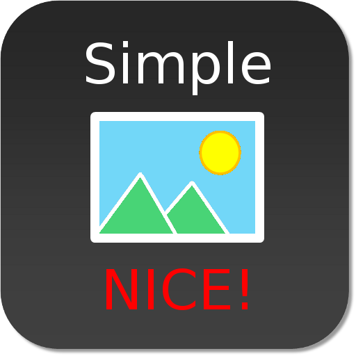 Nice Simple Photo Widget  Icon