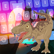 3D Dinosaur Keyboard Theme