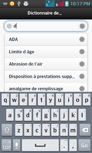 dictionnaire Dentaire Screen 2