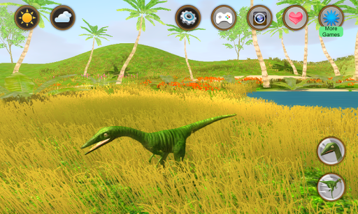 Android application Talking Small Compsognathus screenshort