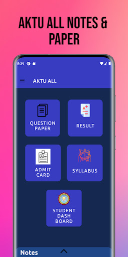 Android application AKTU All - Notes & Paper screenshort
