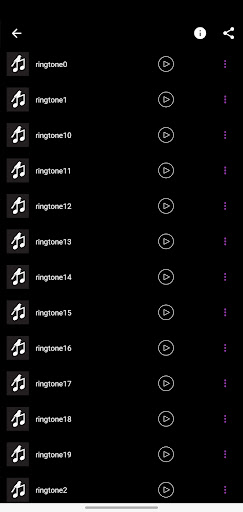 Bird sounds and ringtones Screen 2