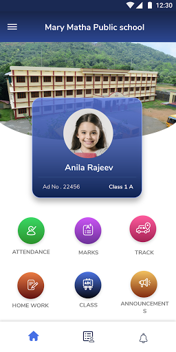 Android application Mary Matha Public School, Edak screenshort