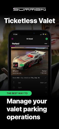 Android application Summon Operator screenshort