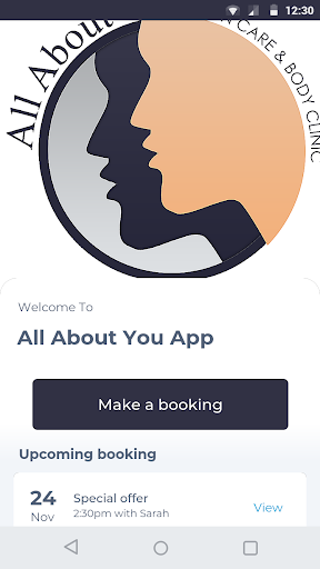 Android application All About You App screenshort