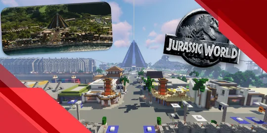 Jurassic Minecraft World MCPE APK for Android Download