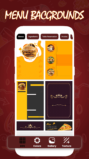 Menu Maker - Vintage Design Screenshot 2 - AppWisp.com
