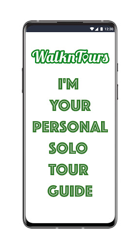 Android application WalknTours screenshort