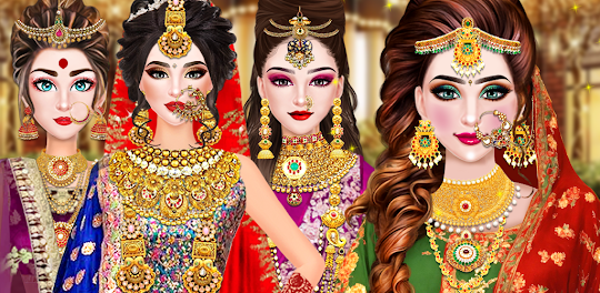 Indian Bridal: Makeup Games