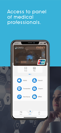 Android application Asia Medical Payments screenshort