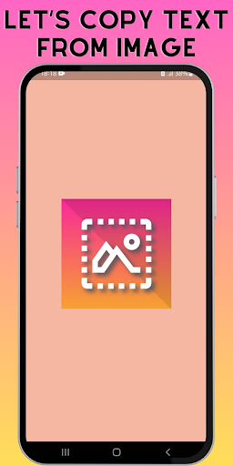 Android application Copy Text from Image screenshort
