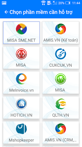 MISA Support Screen 3