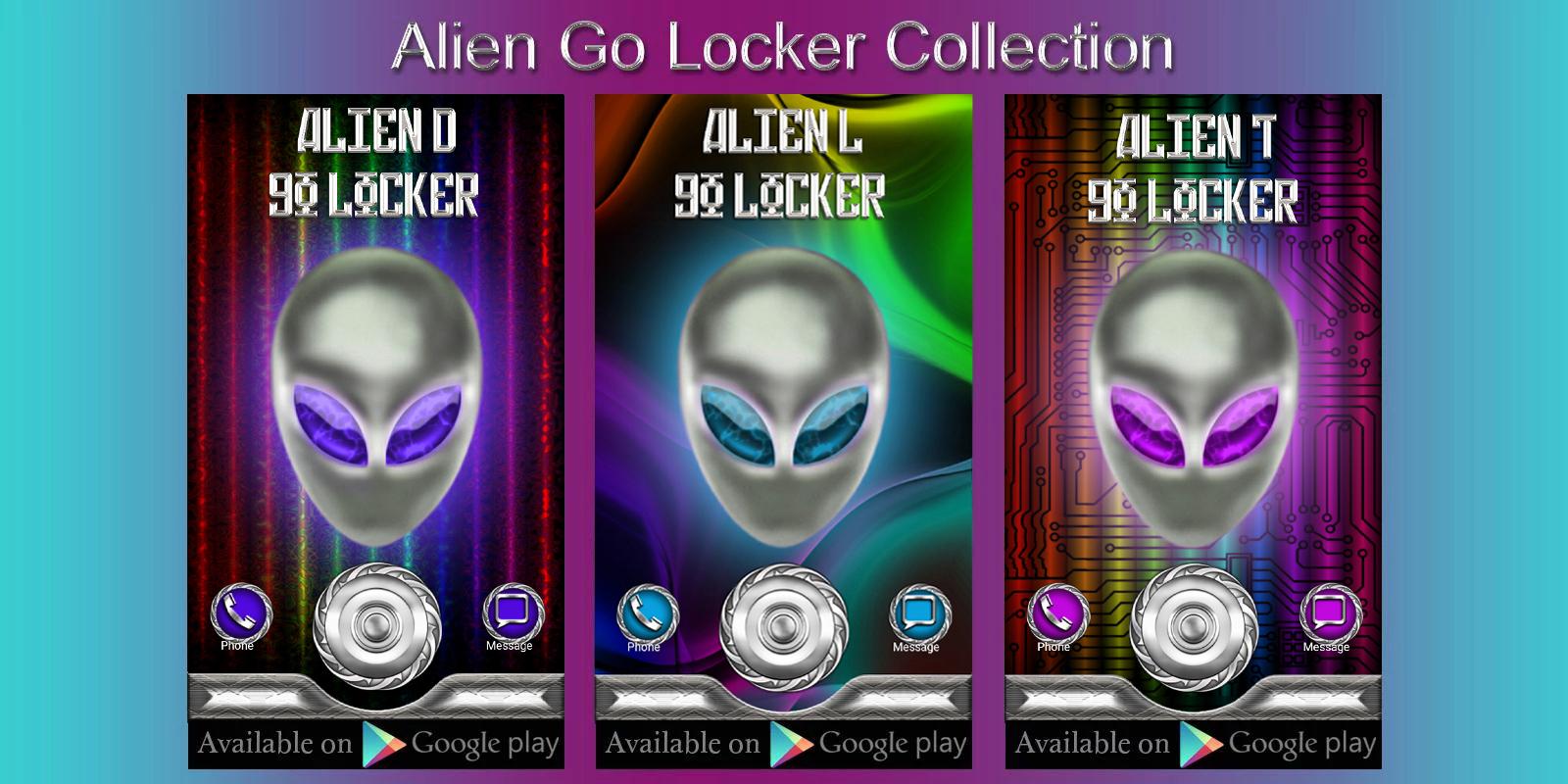 Android application Alien T Go Locker theme screenshort