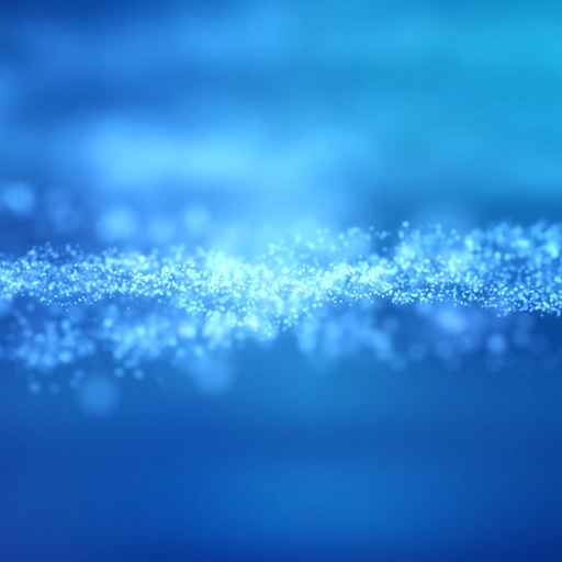 blue particles wallpaper - AppWisp.com