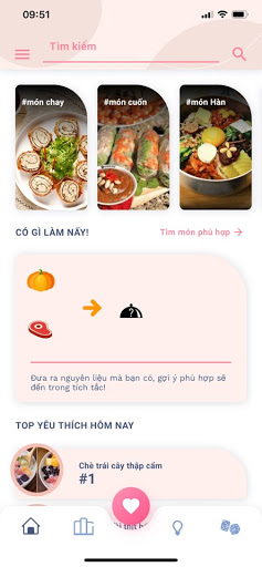 Android application What Menu Today screenshort