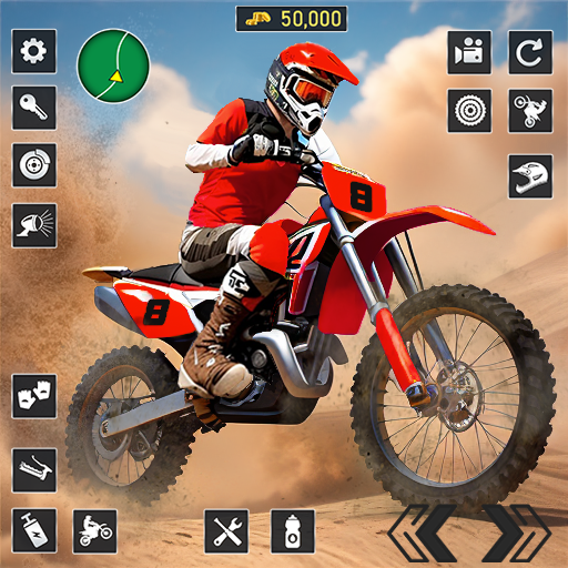Motocross Dirt Bike Race Games logo