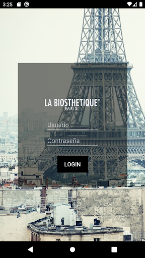 Android application La Biosthetique - App Pedidos screenshort