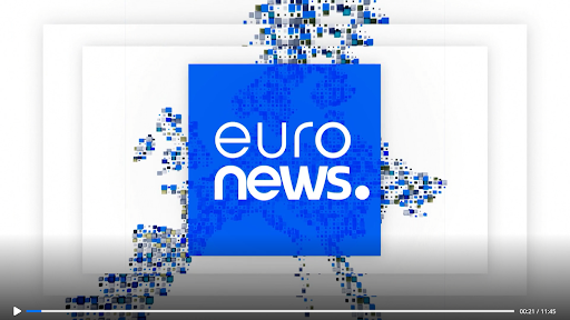 Android application Euronews TV - Live News screenshort