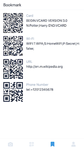 QR Code Manager Screen 3