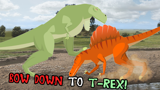 T-Rex Fights Spinosaurus  screenshots 2
