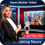 Cover Image of Herunterladen Breaking News Video Maker - Video Status Maker 1.6 APK