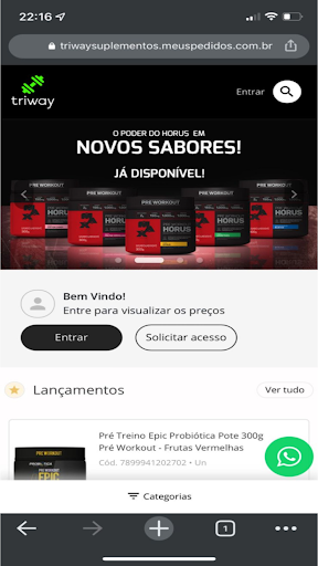 Triway Suplementos Screen 2