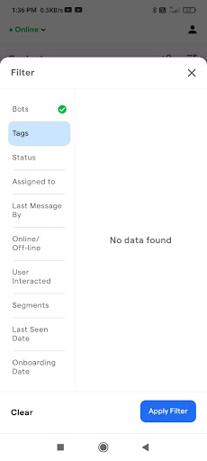 Android application Skoobot screenshort