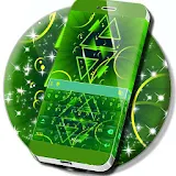 Keyboard Green Neon icon