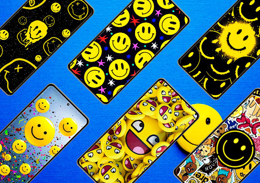 Android application Preppy Smiley Face Wallpaper screenshort
