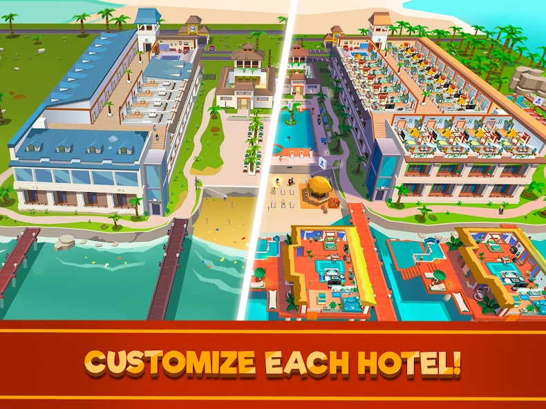 Hotel Empire Tycoon－Idle Game(Mod Money)