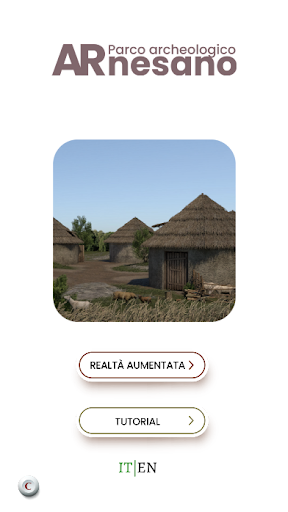 Android application Parco Archeologico ARnesano screenshort