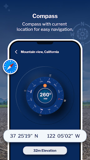 Screenshot of GPS Field Area Measure
