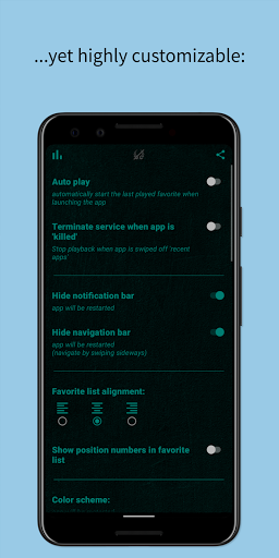 Radi-oh! - Simple radio player Screen 3