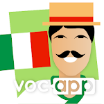 Cover Image of Download Learn Italian Vocabulary: Voc App Flash cards 5.0.50 APK