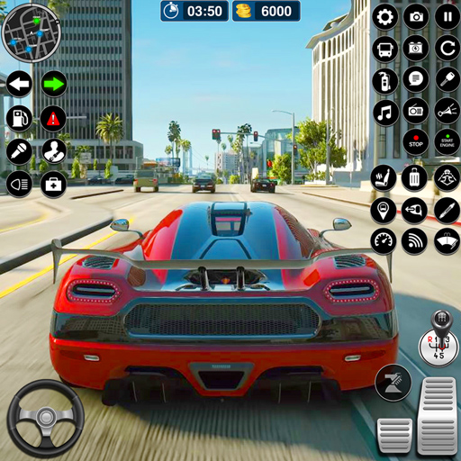 Crazy Speed Car Racing Offline logo
