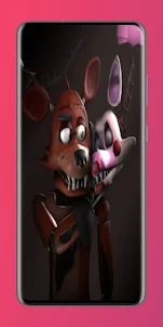 Foxy and Mangle Wallpaper FHD