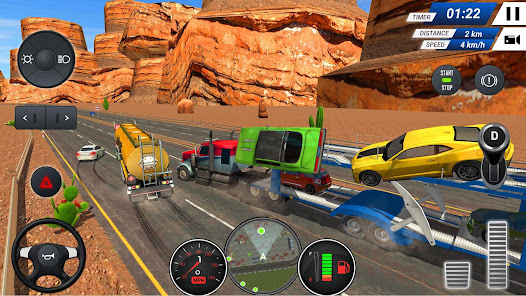 Captura 10 simulador de camión transporta android