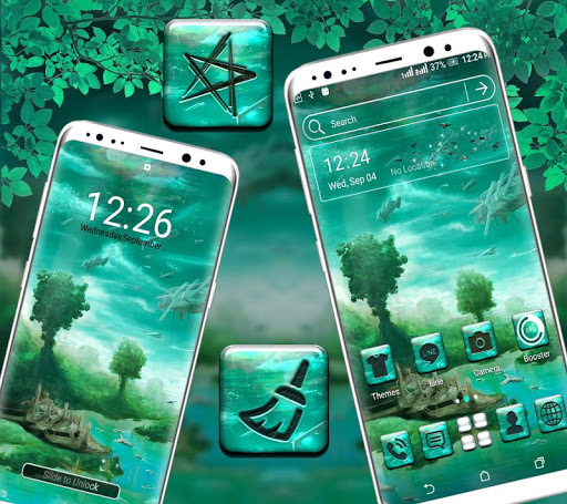 Nature Matte Painting Launcher Theme