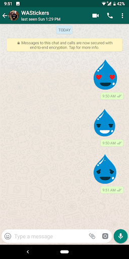 Water Stickers for WhatsApp Screen 2