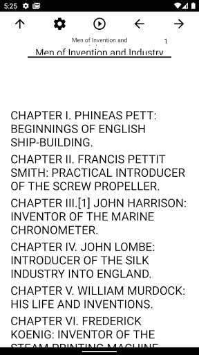 Android application Book, Men of Invention and Ind screenshort