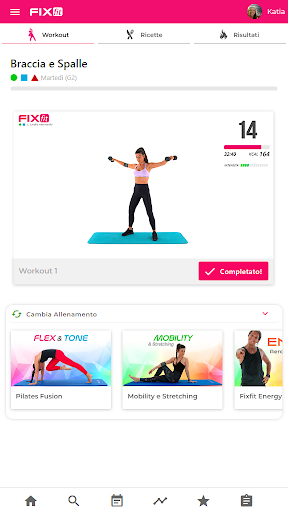 Fixfit Home Fitness Screen 2