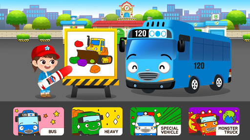 Screenshot of Tayo ColoringBook - Kid Sketch